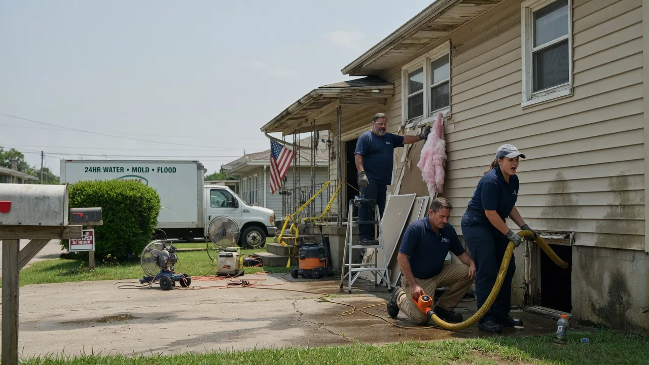 Water Damage Repair in Moulton, TX near me